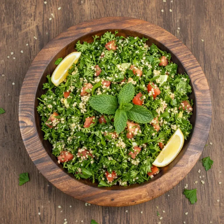 Gesea – Traditional Moroccan Walnut Serving Tray