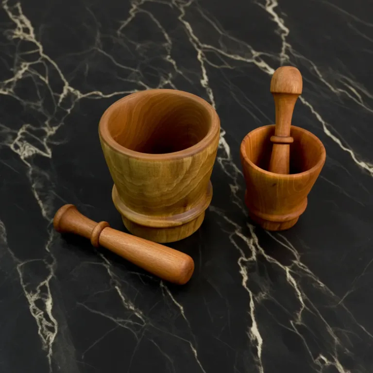 Walnut Wood Mortar (Mehraz)