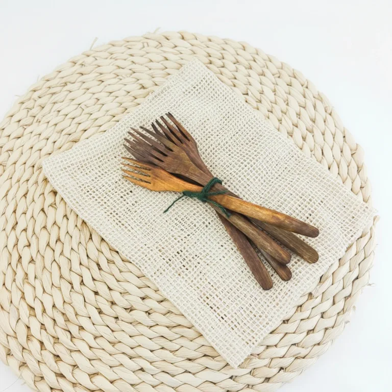 Handcrafted Walnut Wood Fork